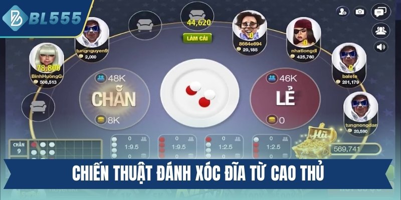 Chiến thuật đánh xóc đĩa từ cao thủ