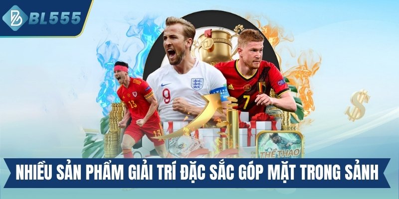 Nhiều sản phẩm giải trí đặc sắc góp mặt trong sảnh